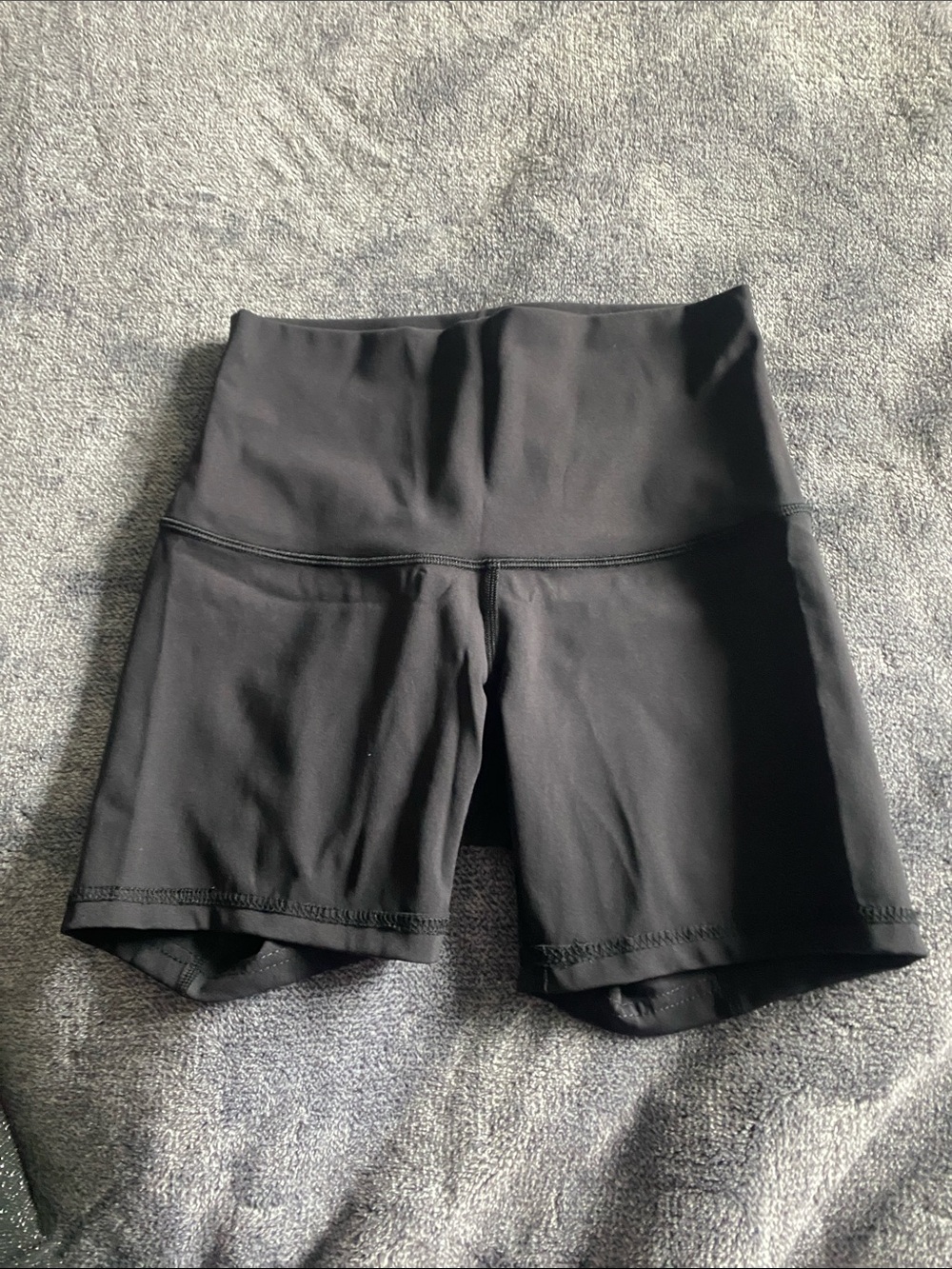 lululemon athletica Black High-Rise Bike Shorts